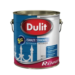 TINTA ESM. DULIT 3,600 LT BRILHANTE BRANCO GELO - 5182-01