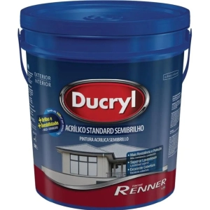 TINTA DUCRYL 18 LTS SEMIBRILHO BRANCO 7400-45