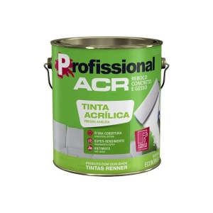 TINTA ACR. PROF. 3,200 LT FOSCO BRANCO - 3001-09
